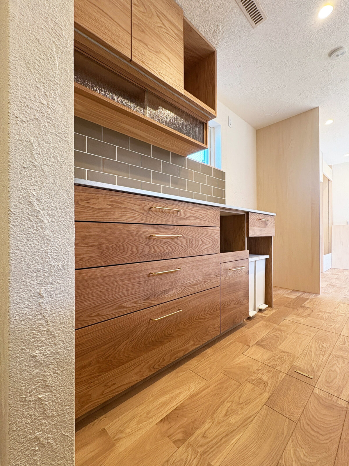 オーダー家具・オークのカップボード／関東・東京