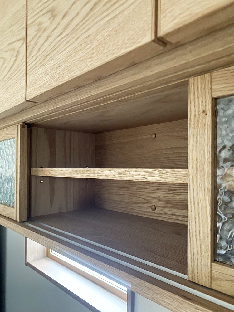 オーダー家具・オークのカップボード／関東・東京