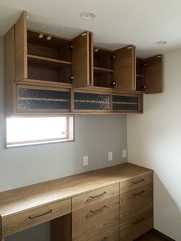 オーダー家具・オークのカップボード／関東・東京