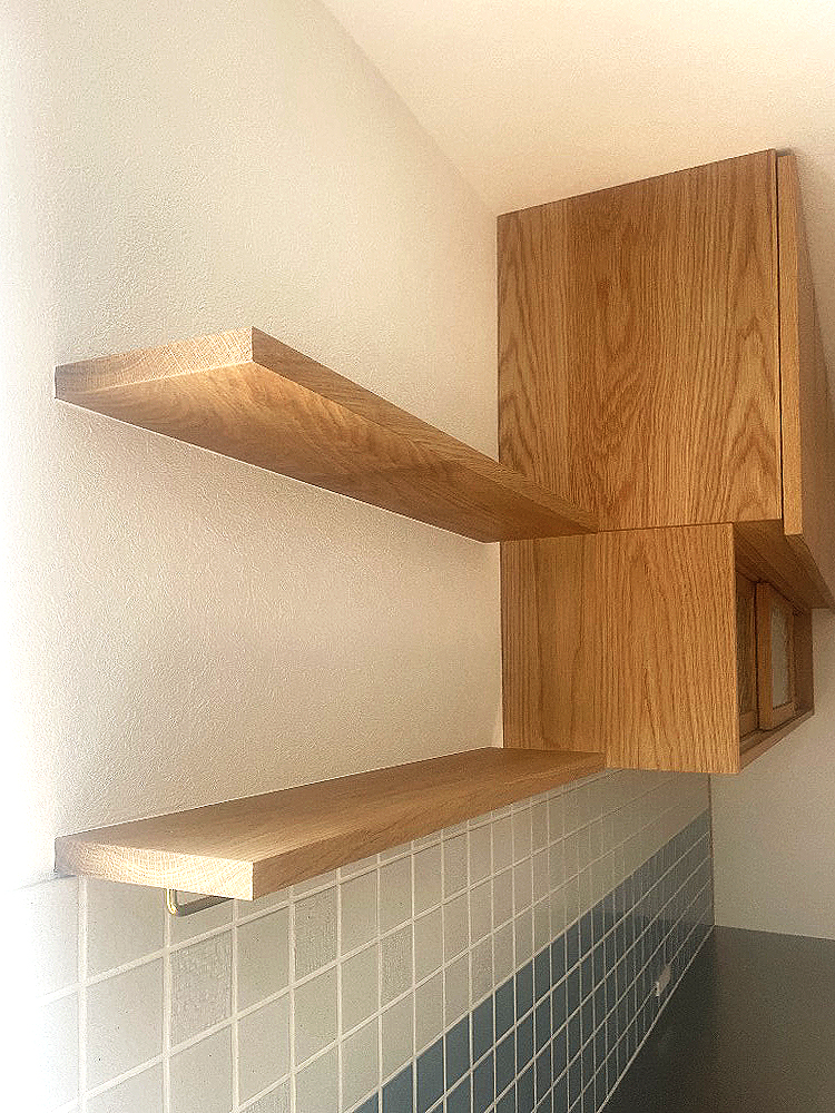 オーダー家具・オークのカップボード／関東・東京