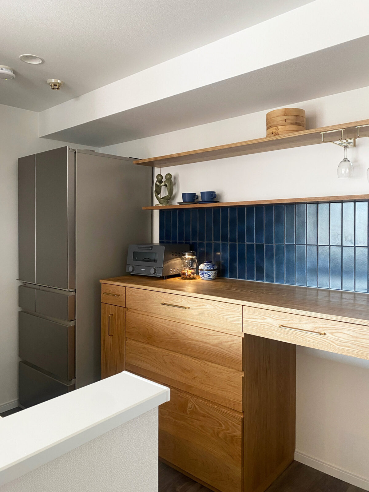 オーダー家具・オークのカップボード／九州・福岡