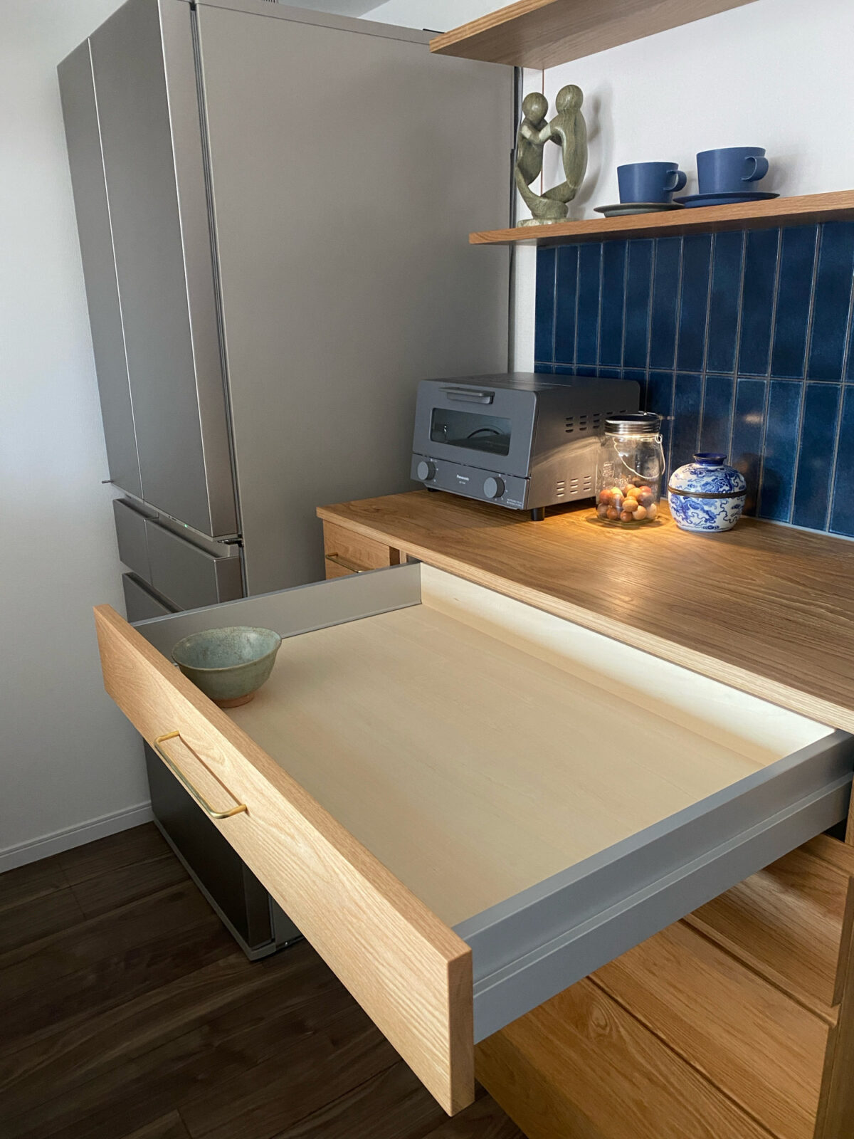 オーダー家具・オークのカップボード／九州・福岡