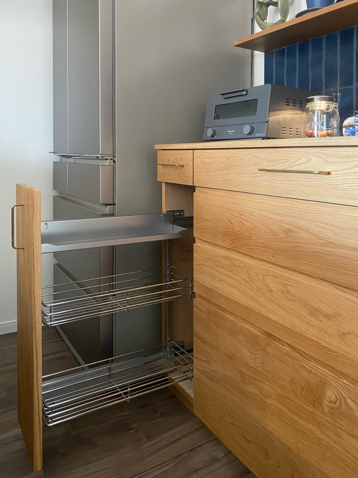 オーダー家具・オークのカップボード／九州・福岡