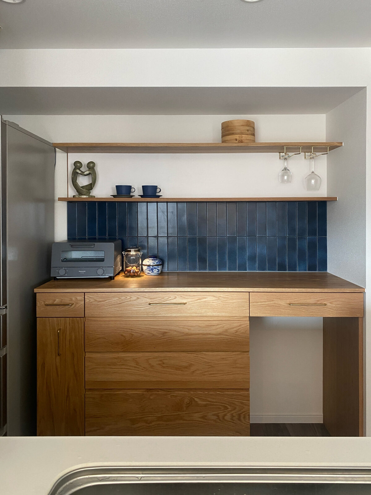 オーダー家具・オークのカップボード／九州・福岡