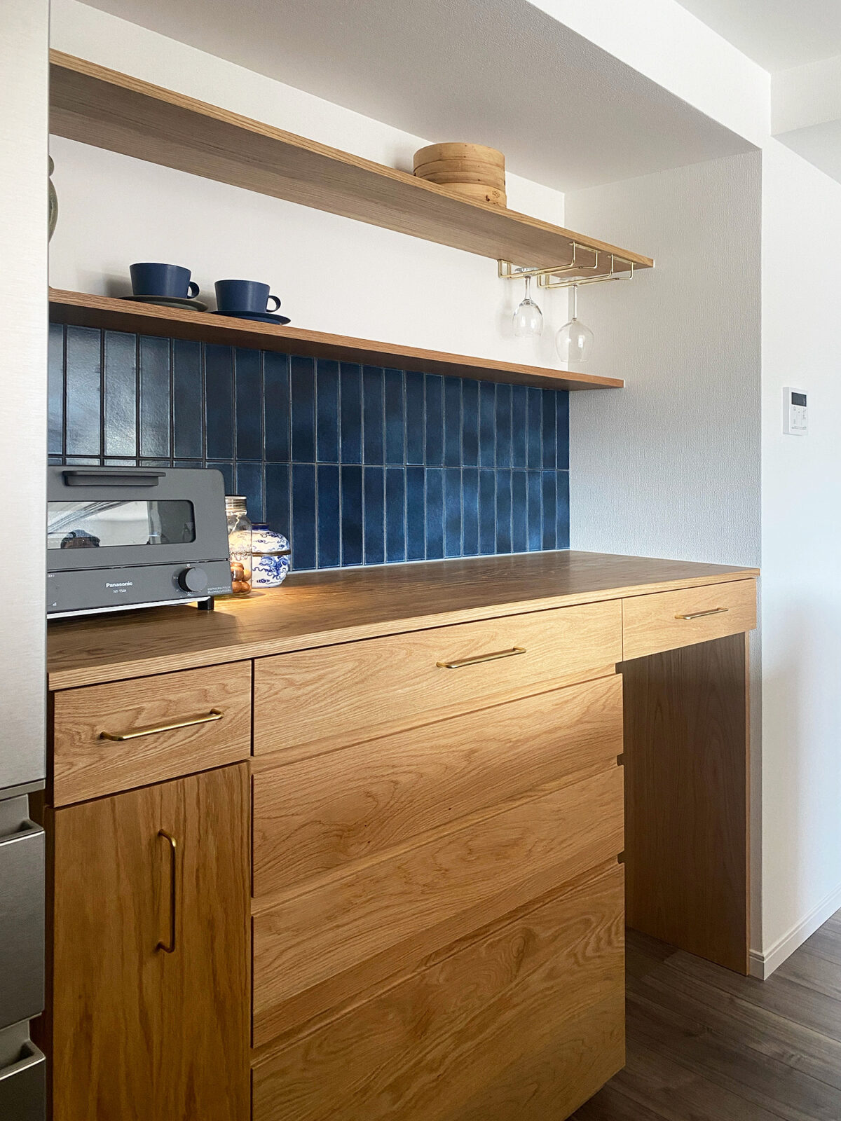 オーダー家具・オークのカップボード／九州・福岡