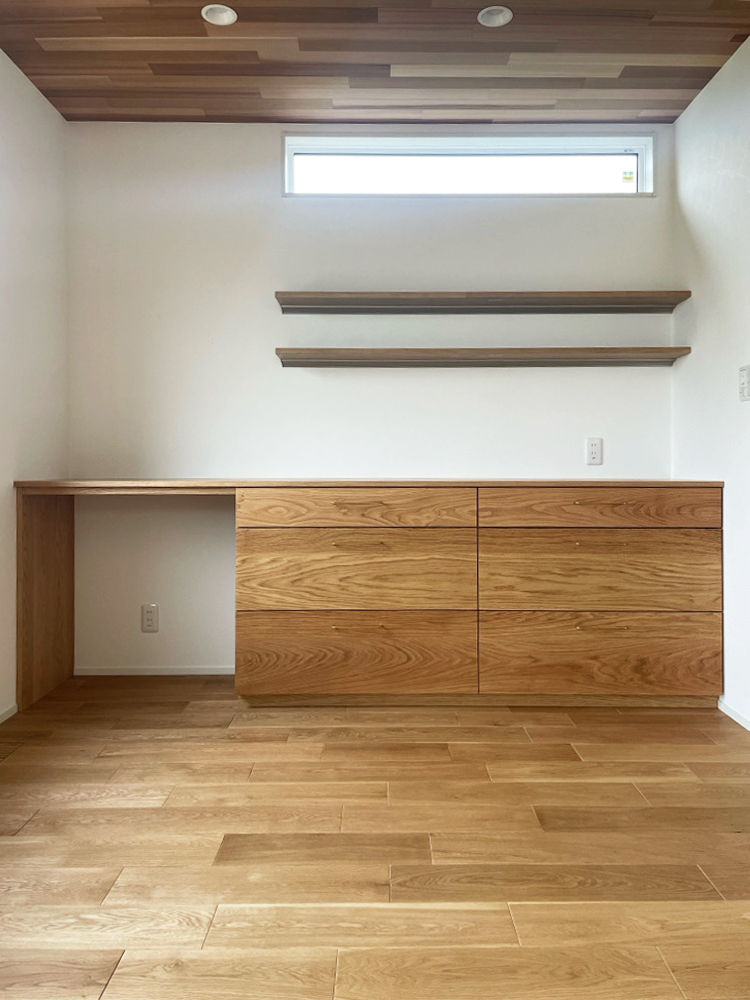 オーダー家具・オークのカップボード／関東・埼玉