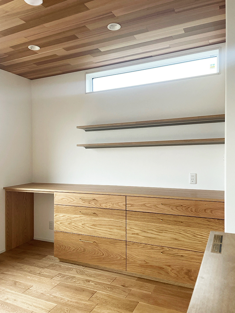 オーダー家具・オークのカップボード／関東・埼玉