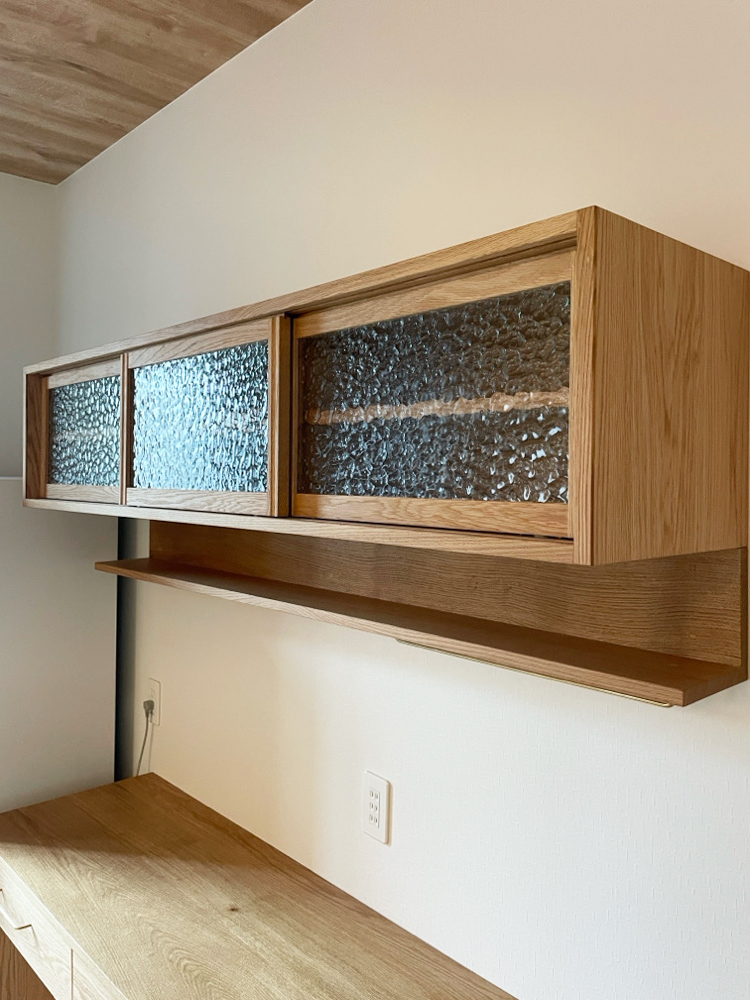 オーダー家具・オークのカップボード／関東・埼玉