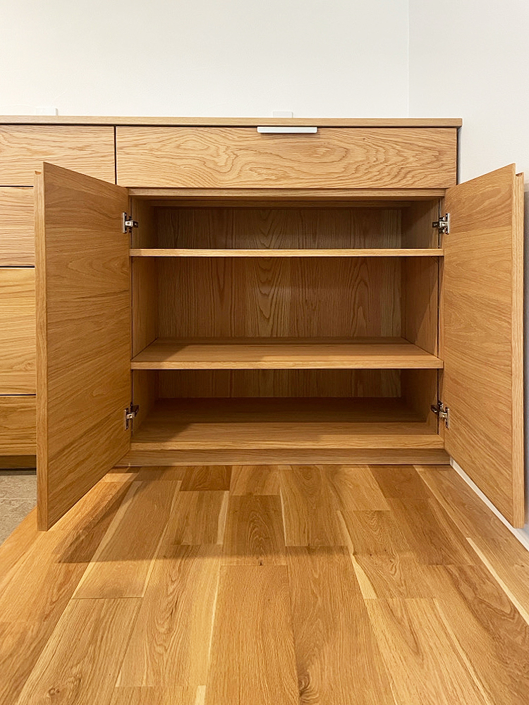 オーダー家具・オークのカップボード/東海・愛知