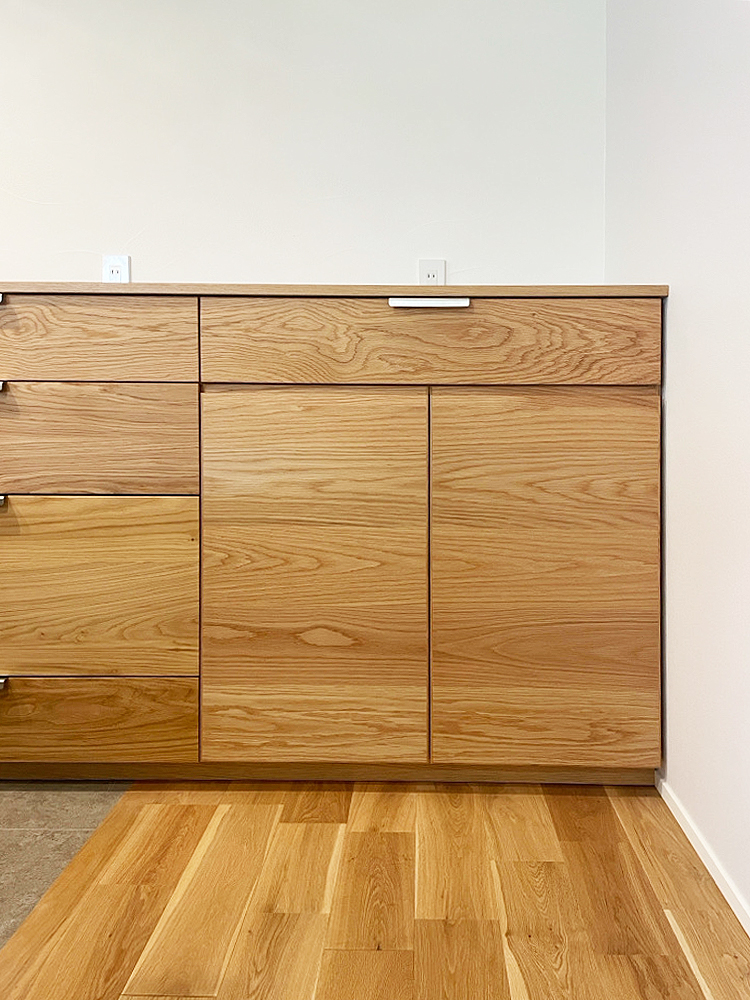 オーダー家具・オークのカップボード/東海・愛知