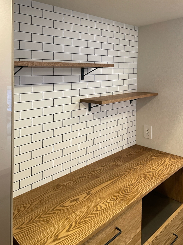 オーダー家具・オークのカップボード／関東・東京