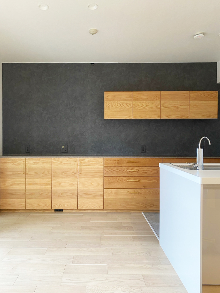 オーダー家具・オークのカップボード／関東・埼玉