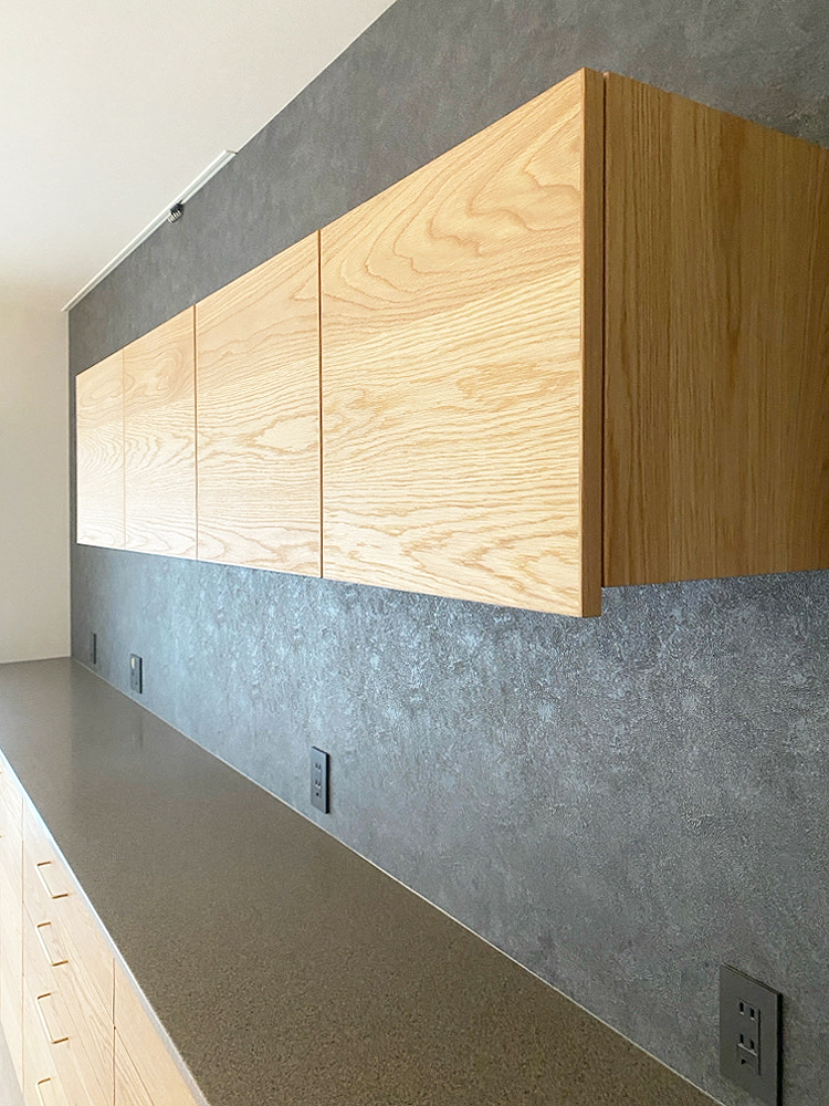 オーダー家具・オークのカップボード／関東・埼玉