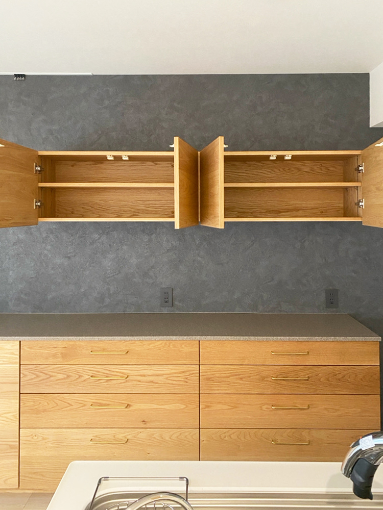 オーダー家具・オークのカップボード／関東・埼玉