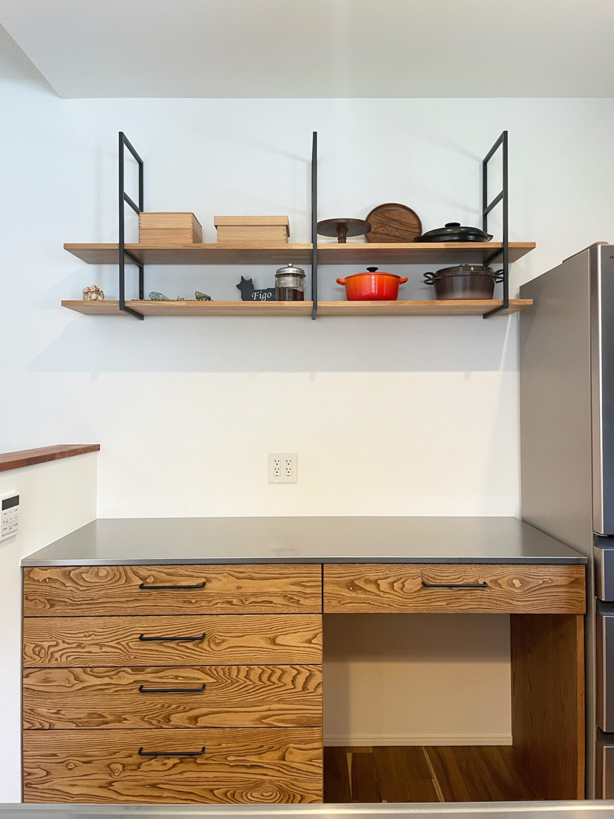 オーダー家具・クリのカップボード/関東・神奈川