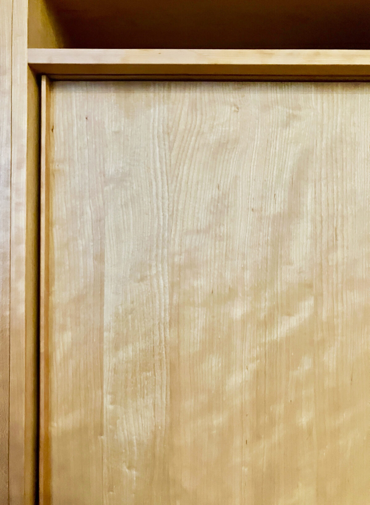 オーダー家具・チェリーのリビング収納／関西・大阪