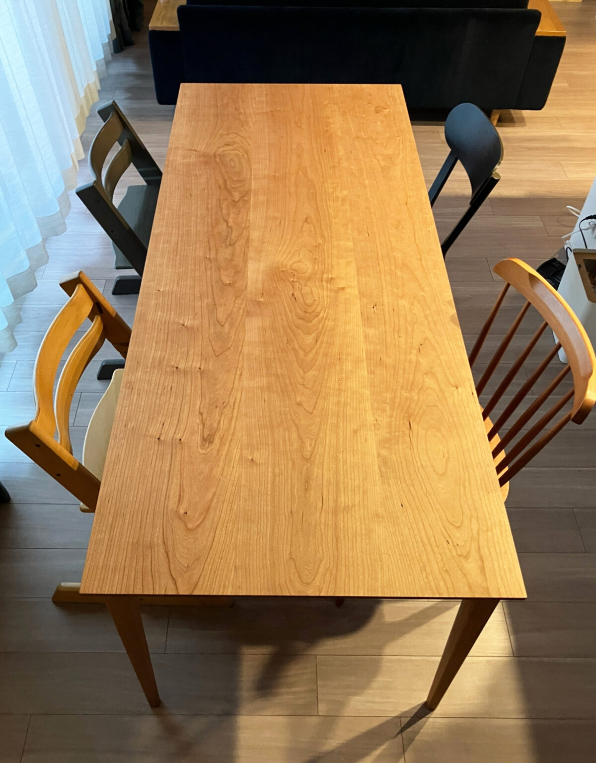 オーダー家具・チェリーのテーブル／関西・大阪