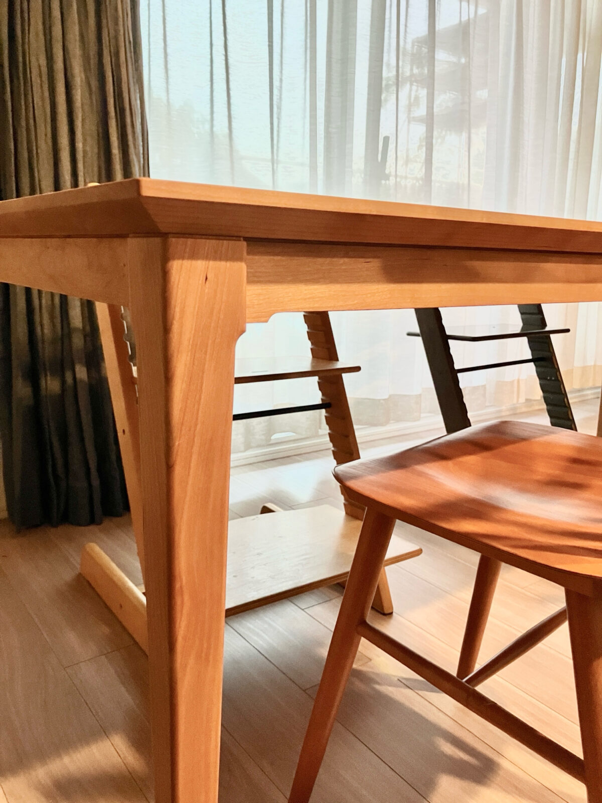 オーダー家具・チェリーのテーブル／関西・大阪