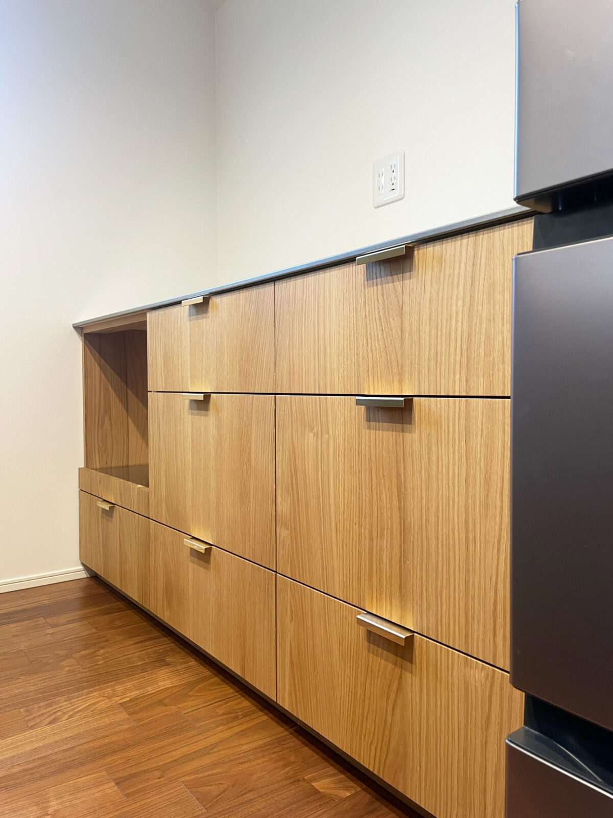 オーダー家具・オークのカップボード／関東・東京