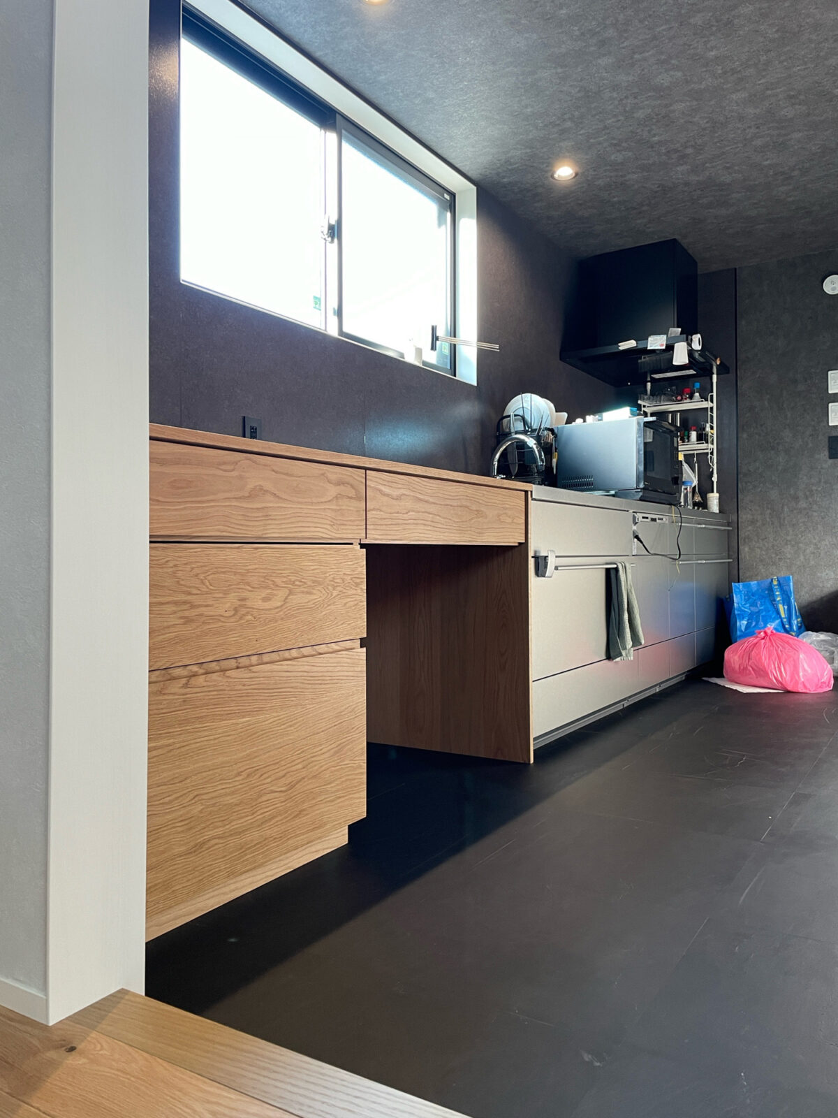 オーダー家具・オークのカップボード／関東・千葉