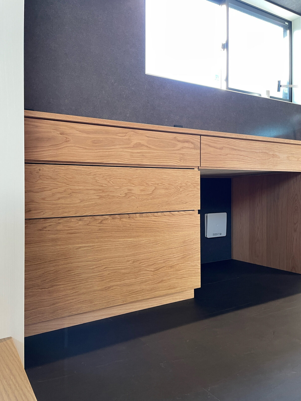 オーダー家具・オークのカップボード／関東・千葉