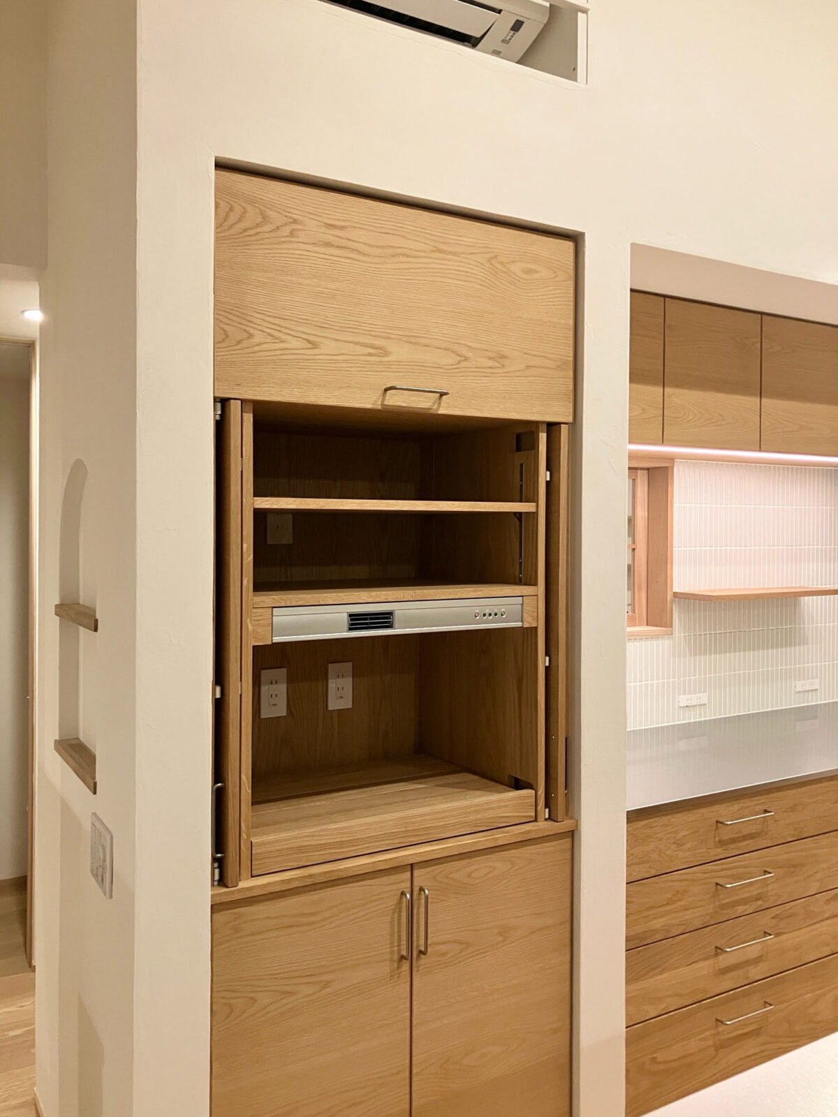 オーダー家具・トール型収納／関西・奈良