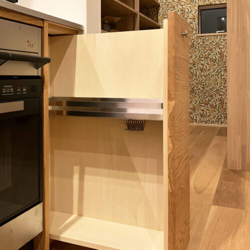 オーダーキッチン・スパイスラック・フットスイッチ/関西・奈良