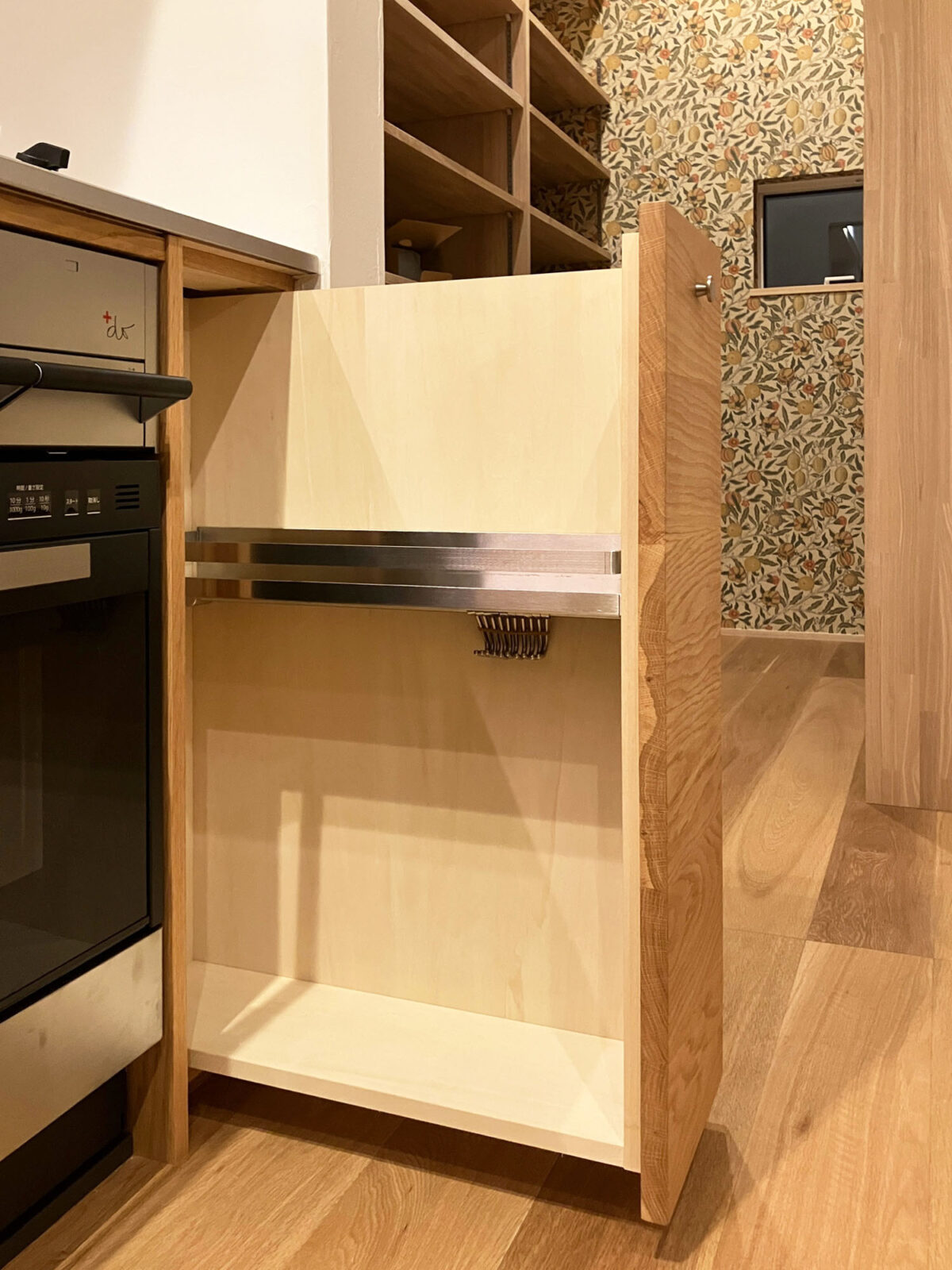 オーダーキッチン・スパイスラック・フットスイッチ／関西・奈良