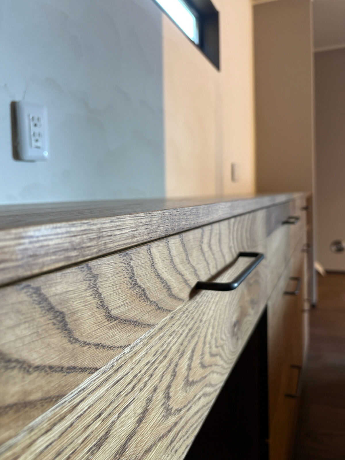 オーダー家具・オークのカップボード／関東・千葉