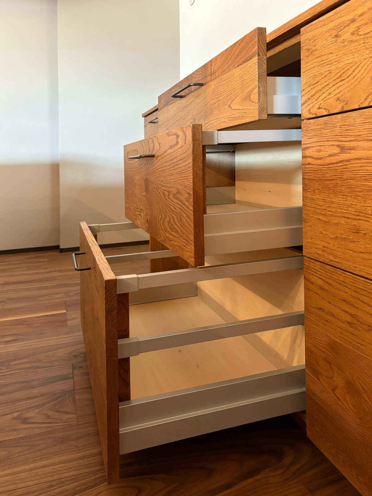 オーダー家具・オークのカップボード／関東・千葉