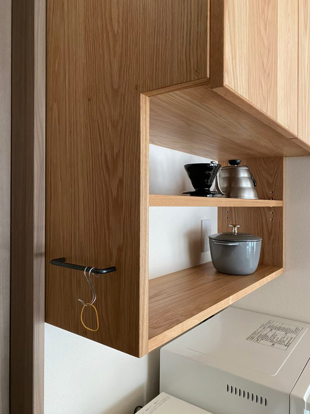 オーダー家具・オークのカップボード・食器棚／東海・愛知