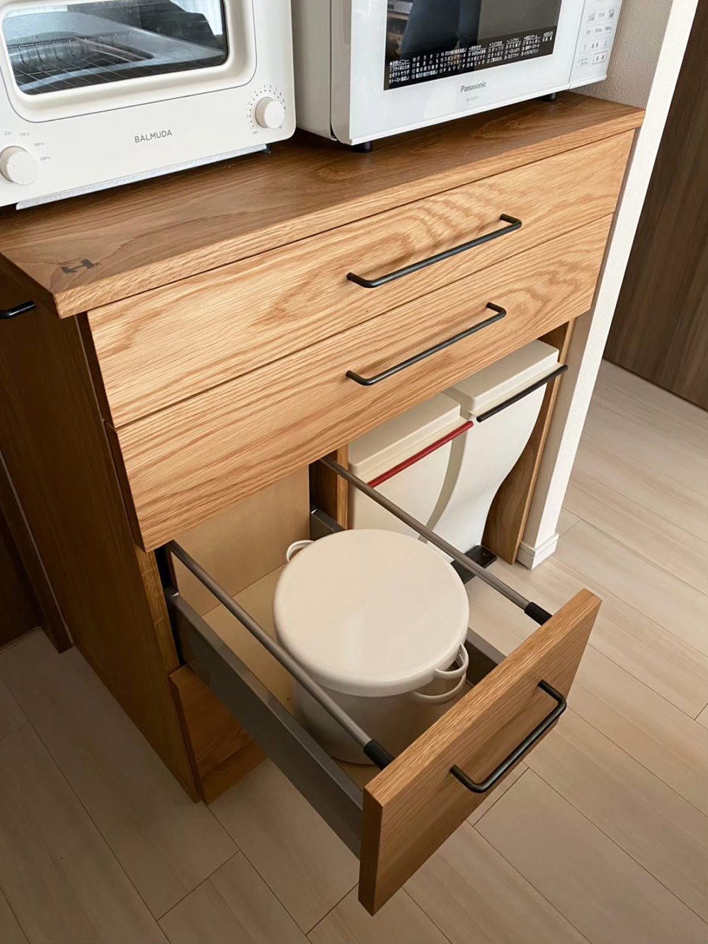 オーダー家具・オークのカップボード・食器棚／東海・愛知