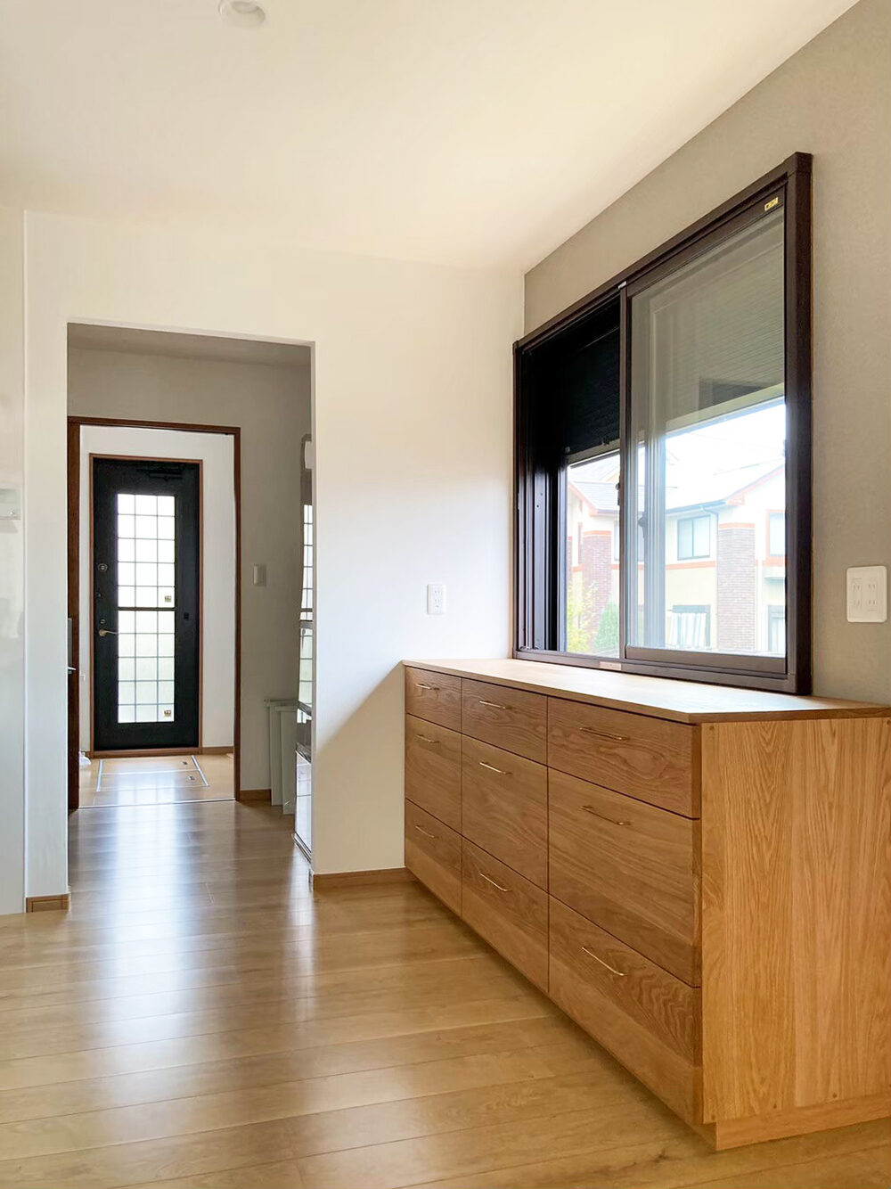 オーダー家具・オークのカップボード/関西・兵庫