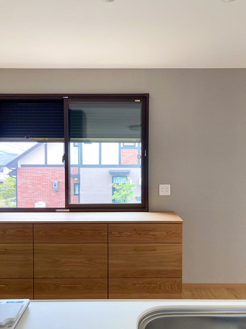 オーダー家具・オークのカップボード/関西・兵庫