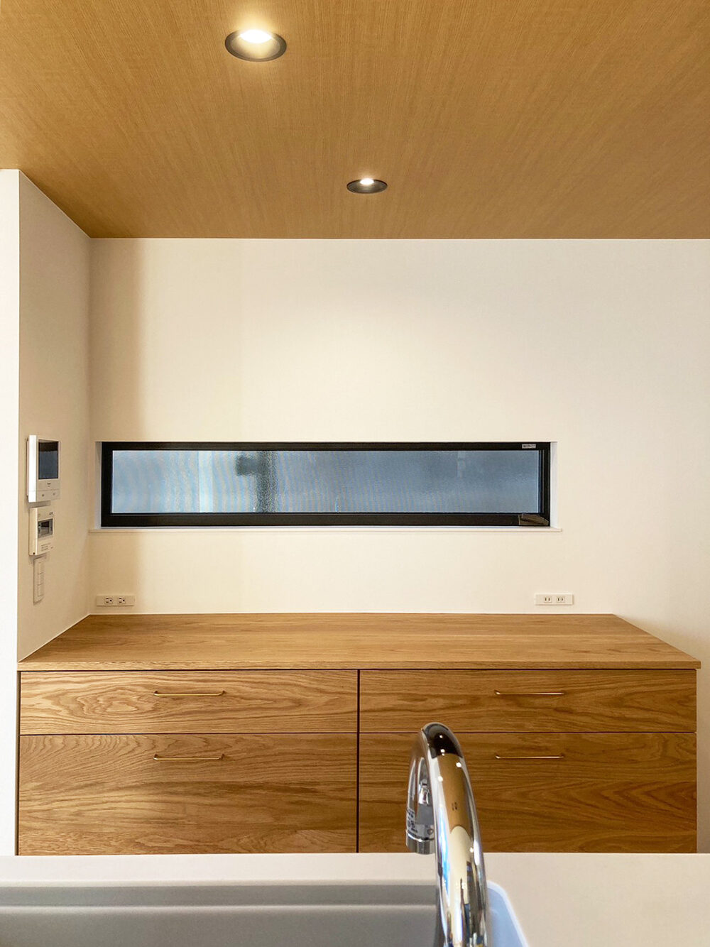 オーダー家具・オークのカップボード／関西・大阪