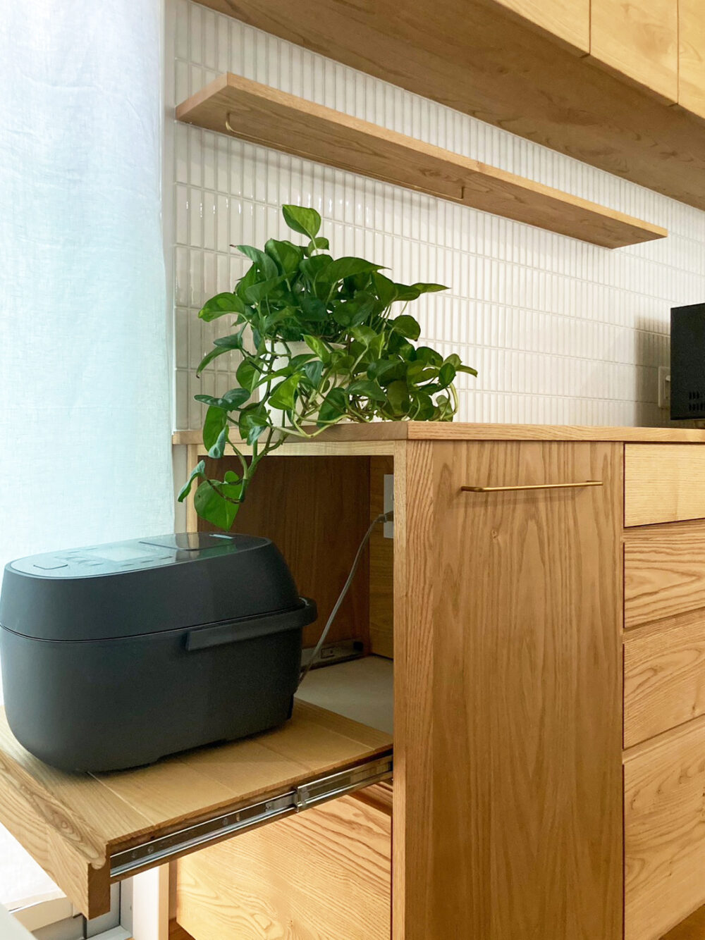 オーダー家具・クリのカップボード／関西・京都