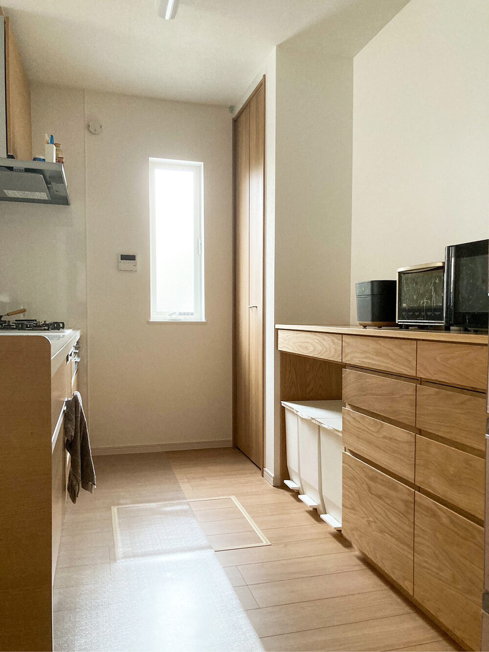 オーダー家具・オークのカップボード/関西・大阪