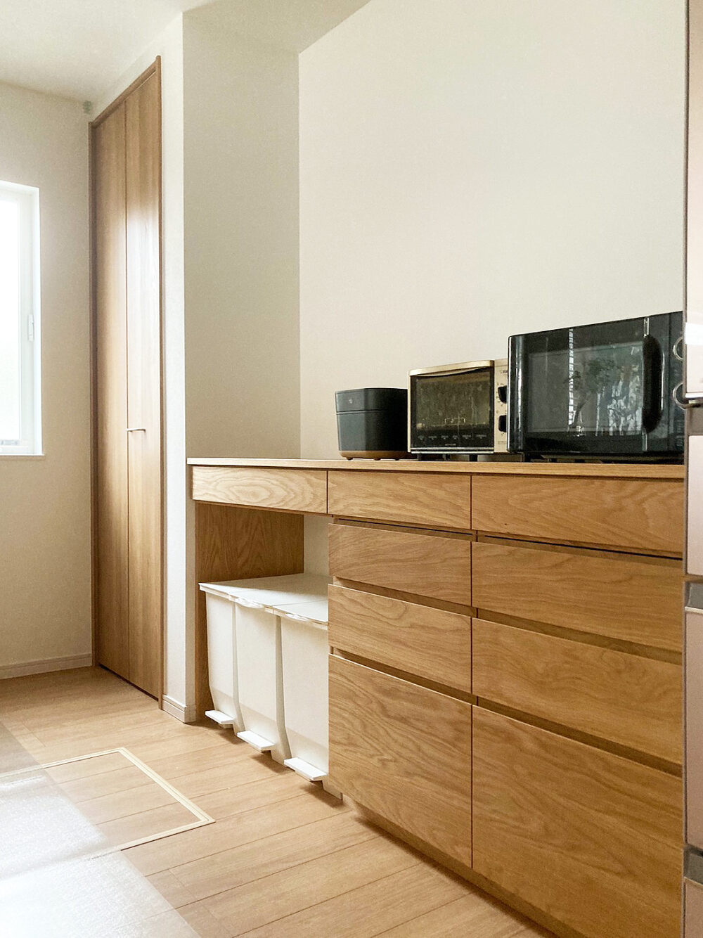 オーダー家具・オークのカップボード/関西・大阪