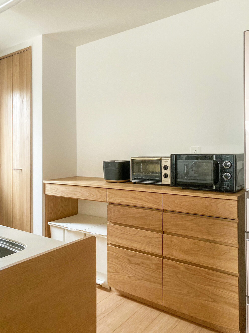 オーダー家具・オークのカップボード/関西・大阪