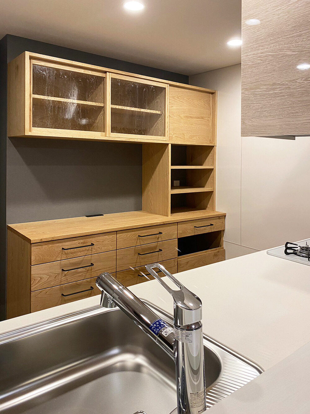 オーダー家具・クリのカップボード／関東・千葉