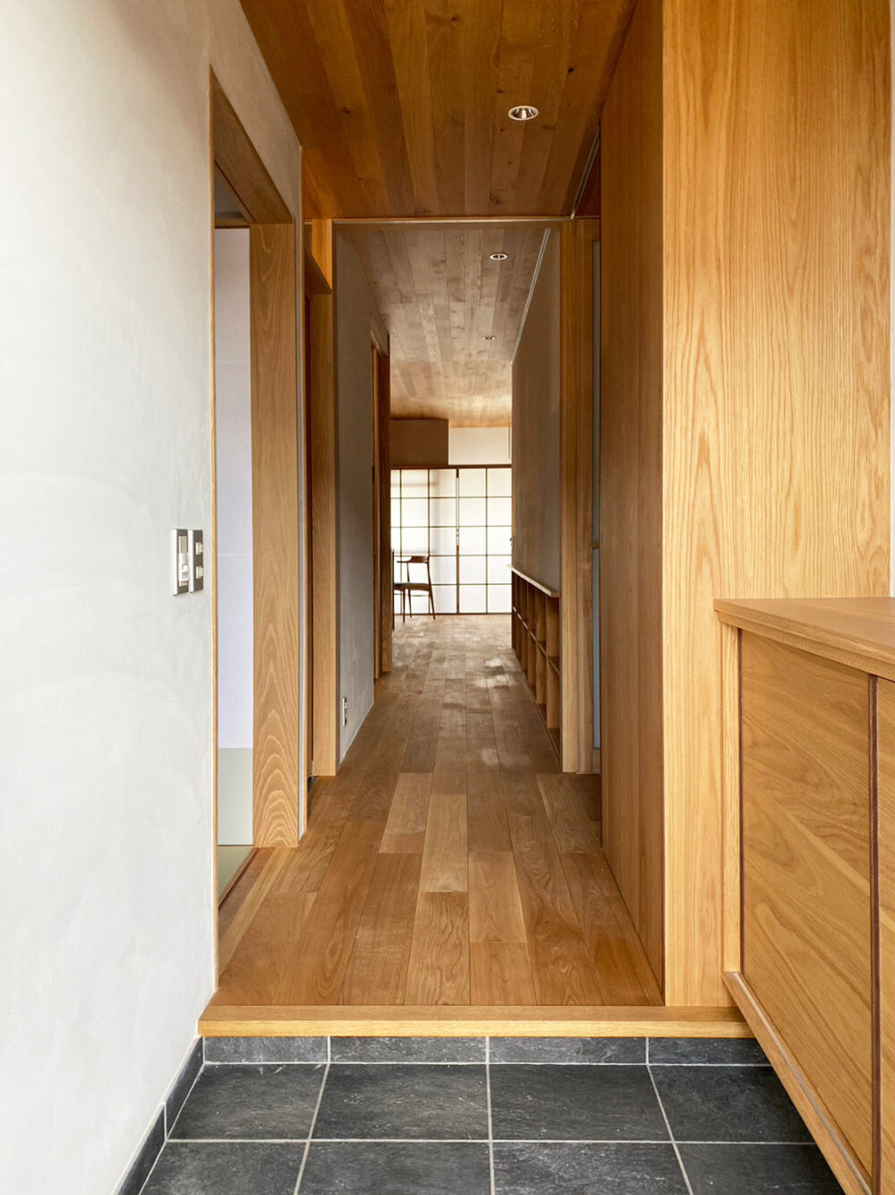 オーダー家具・玄関収納、引き戸・oguma設計室／関西・兵庫