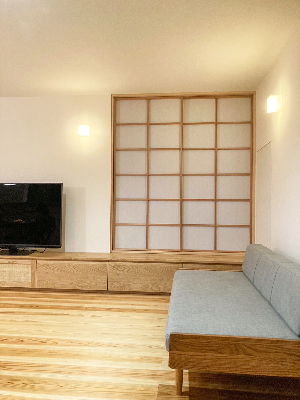 オーダー家具・クリのテレビボード／関西・大阪