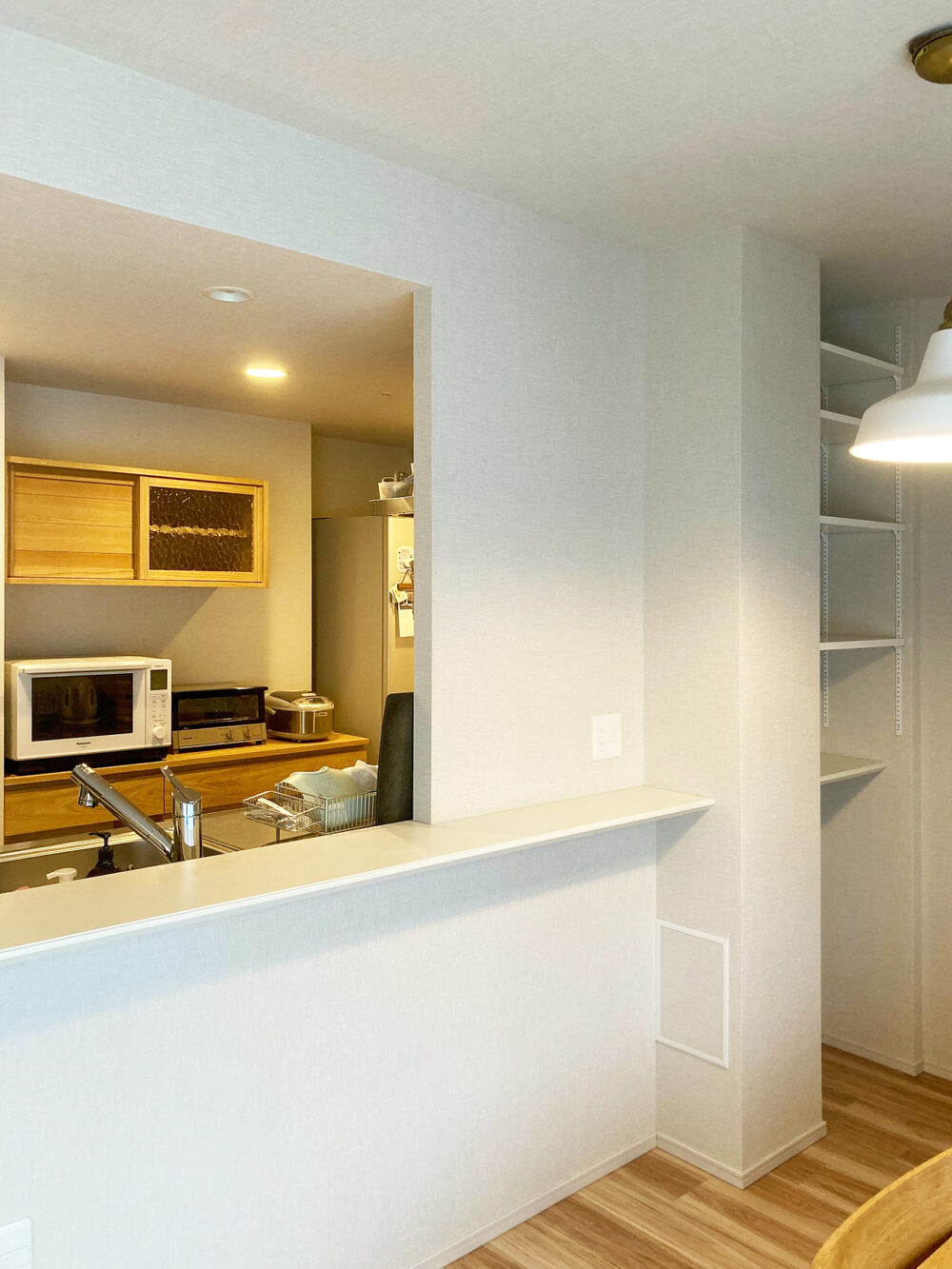 オーダー家具・オークのカップボード／関西・大阪