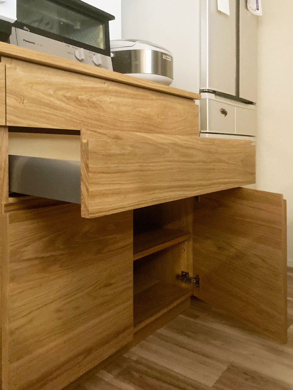 オーダー家具・オークのカップボード／関西・大阪