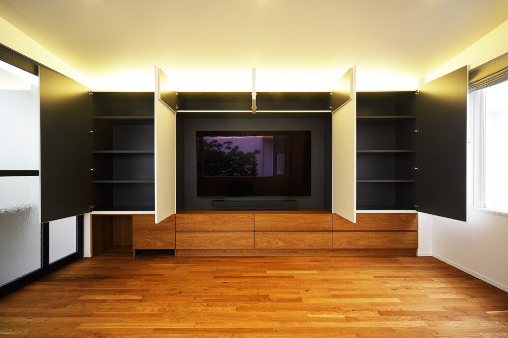 オーダー家具・テレビ壁面収納 KINOMA × oguma/関西・大阪