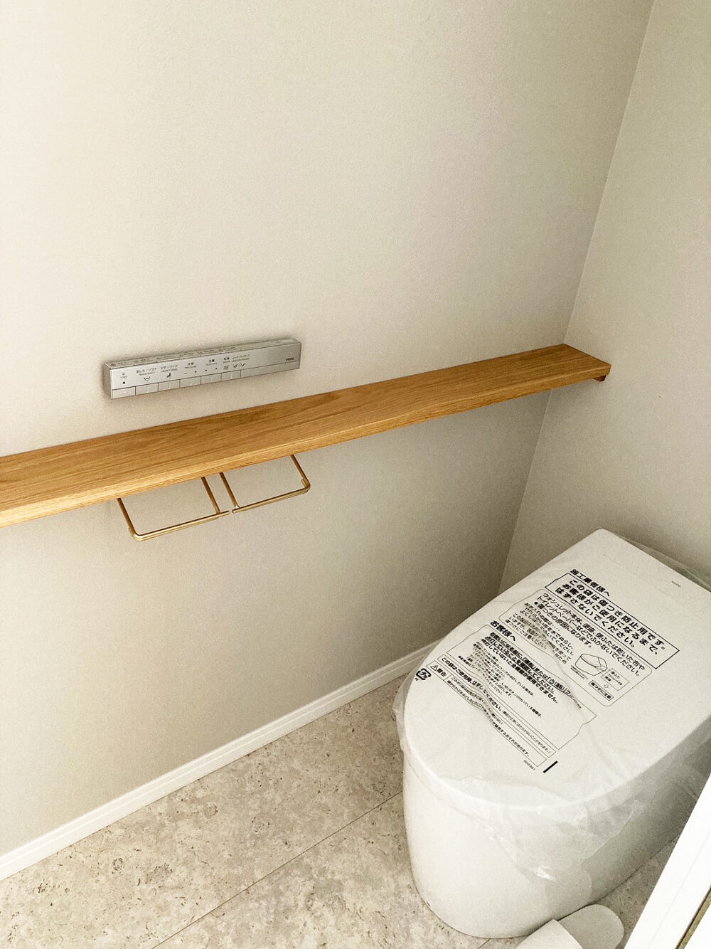 オーダー家具・オークのカップボード・トイレ棚／関西・奈良