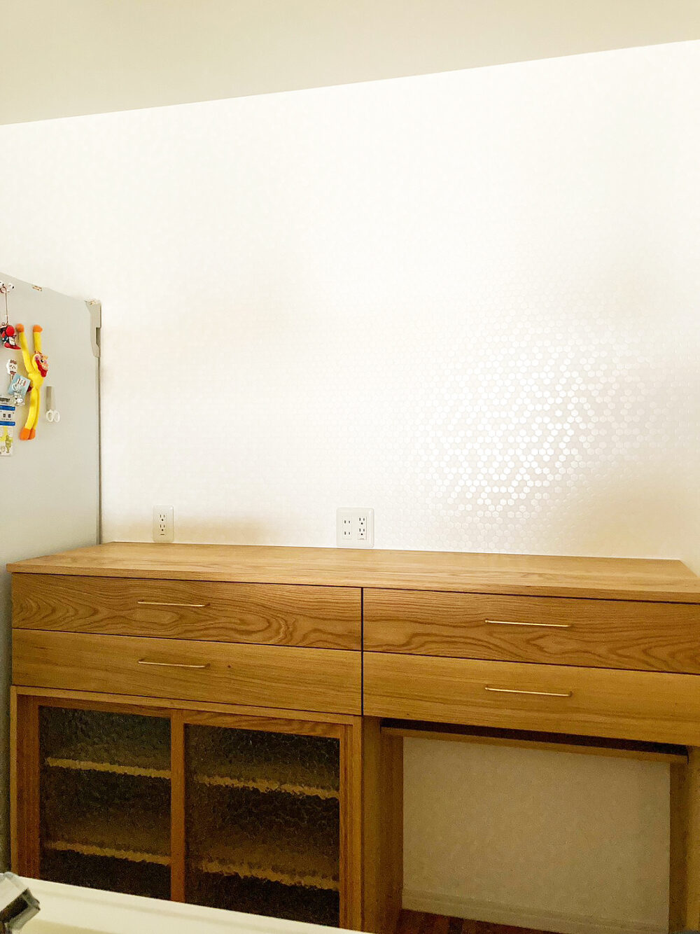 オーダー家具・オークのカップボード／関西・京都