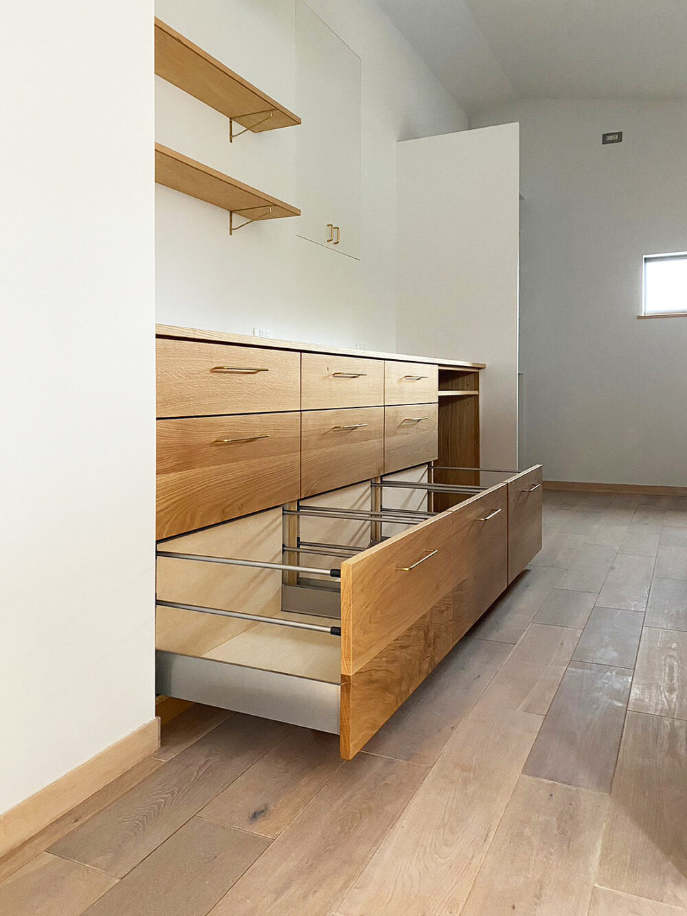 オーダー家具・オークのカップボード／東海・愛知