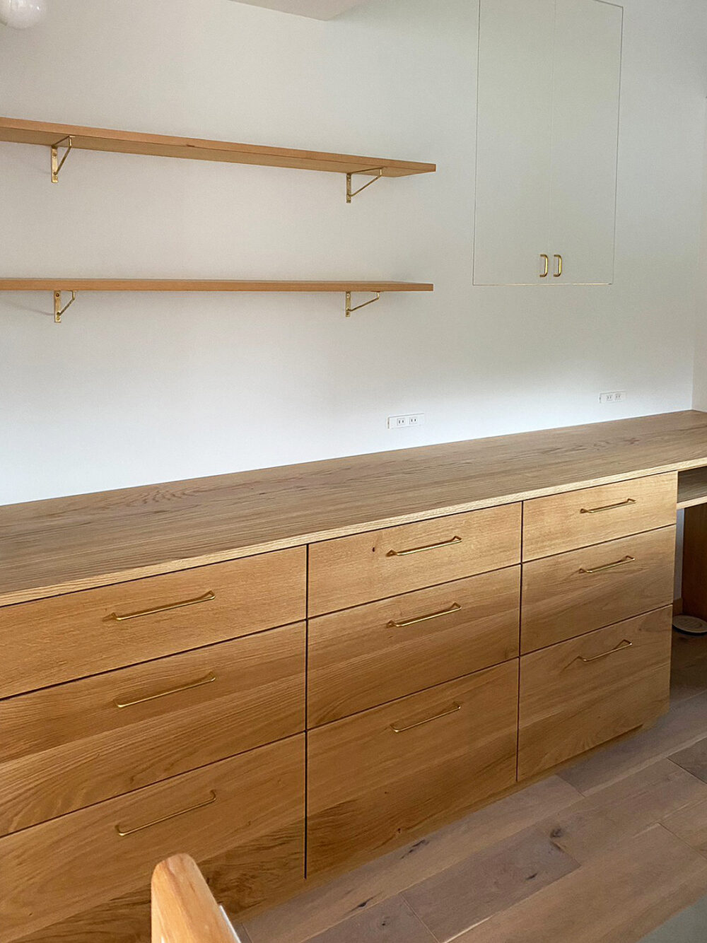 オーダー家具・オークのカップボード／東海・愛知