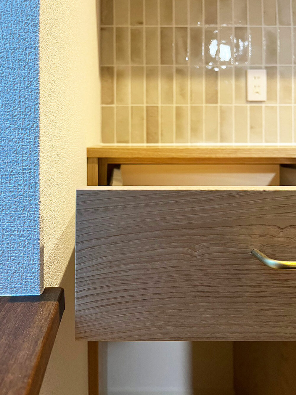 オーダー家具・クリのカップボード／関東・神奈川県